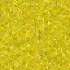Background of yellow geometric shapes. Seamless mosaic pattern. Vector illustration