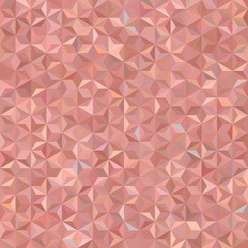 Vector seamless abstract background for design with triangles. Vector illustration. Pastel pink, beige colors.