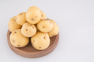 Yellow potatoes (Solanum phureja)