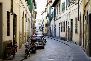Narrow Street - Florence - Italy