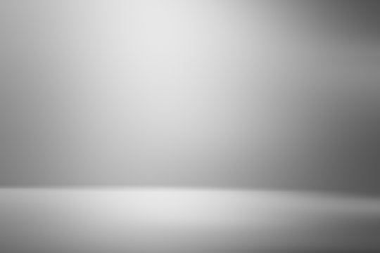 3D illustration background / Abstract gray empty room studio gradient used for background and display your product