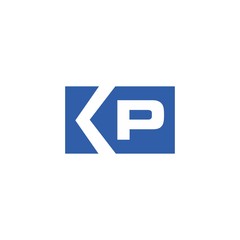 KP Initial Logo Vector