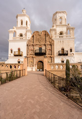 Fototapeta premium San Xavier del Bac Mission outside Tucson Arizona