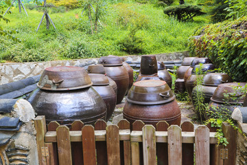 Obraz premium Korea Traditional House