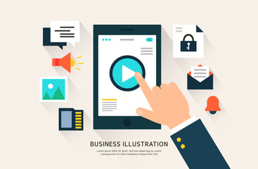 Business illustration