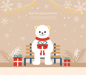 Winter background