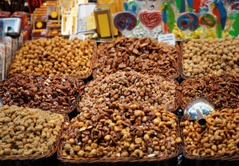 Sweets store at market place