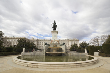 Obraz premium Monumento a Felipe IV