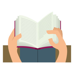 book icon image full color vector illustration design 
