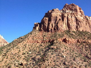 Fototapeta premium アメリカの岩山