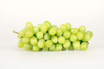 Fresh green grapes