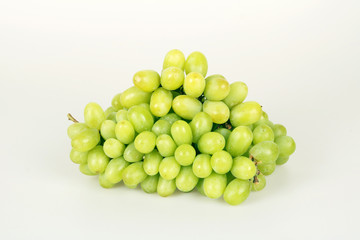 Fresh green grapes