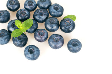 fresh blueberries