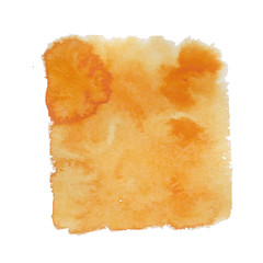 Abstract watercolor brush strokes painted background.