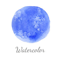Abstract watercolor brush strokes painted background.