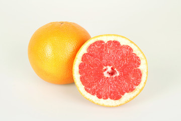 ripe grapefruits