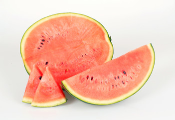 Slices of watermelon