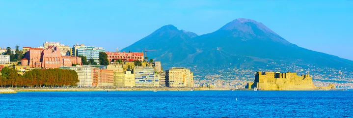 Poster Naples skyline, Italy © joyt