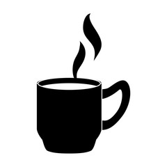beverage coffee related icons image black and white vector illustration design 