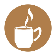 coffee related emblem button image vector illustration design 