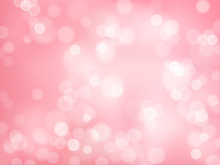 Pink bokeh background © HstrongART