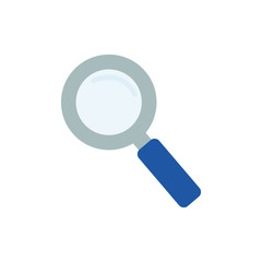 Magnifying glass lupe icon vector illustration graphic design
