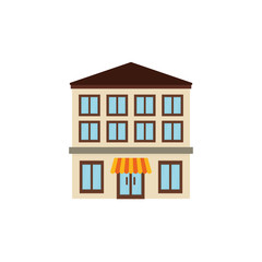 Building real estate icon vector illustration graphic design