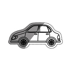 Car vehicle transport icon vector illustration graphic design