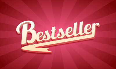 3D Bestseller Retro Background