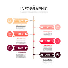 Business Info graphic Design