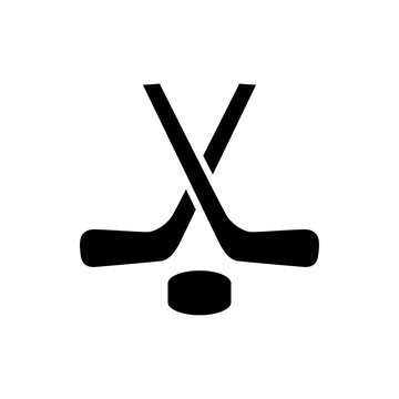 hockey icon illustration