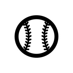 baseball icon illustration