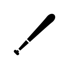 baseball bat icon illustration