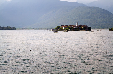 Fototapeta premium Isola dei Pescatori, Lago Maggiore