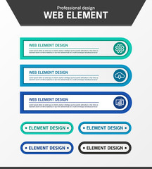 Web element design