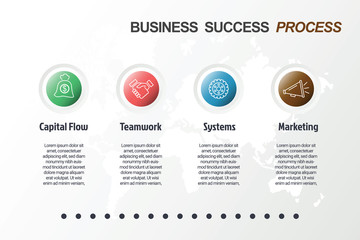 business minimal infographic template