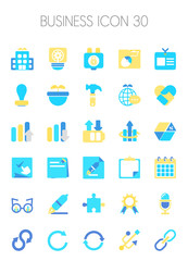 비즈니스 아이콘 세트