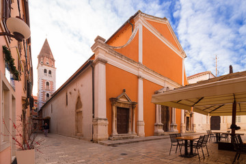 Fototapeta na wymiar Church of St. Simeon in Zadar, Croatia