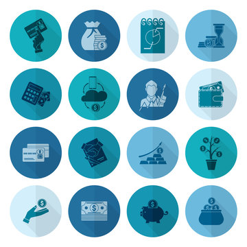 Business and Finance Icon Set