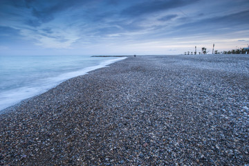 Obraz premium Playa de piedras