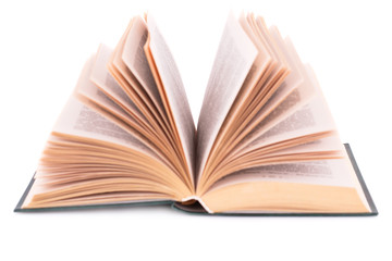 Opened book