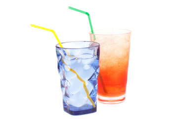 Plastic glasses