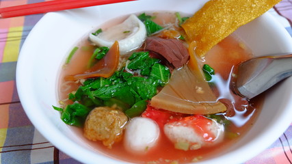 yong tau foo noodle