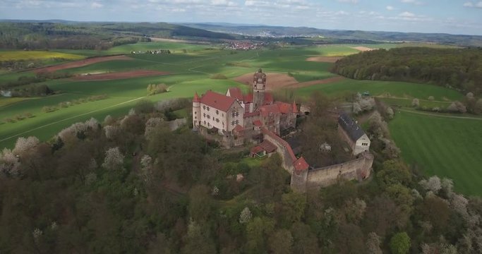 The castle Ronneburg, Wetterau, Germany.