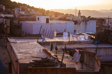 Walking through the medina
