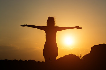 Silhouette of Woman