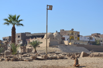 The village near Luxor.  Egypt.