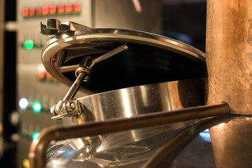 Beer brewery kettle