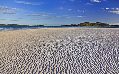 Crédence de cuisine en verre imprimé Whitehaven Beach, île de Whitsundays, Australie QE FI whitehaven sand pattern