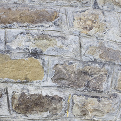 old gray stone wall background